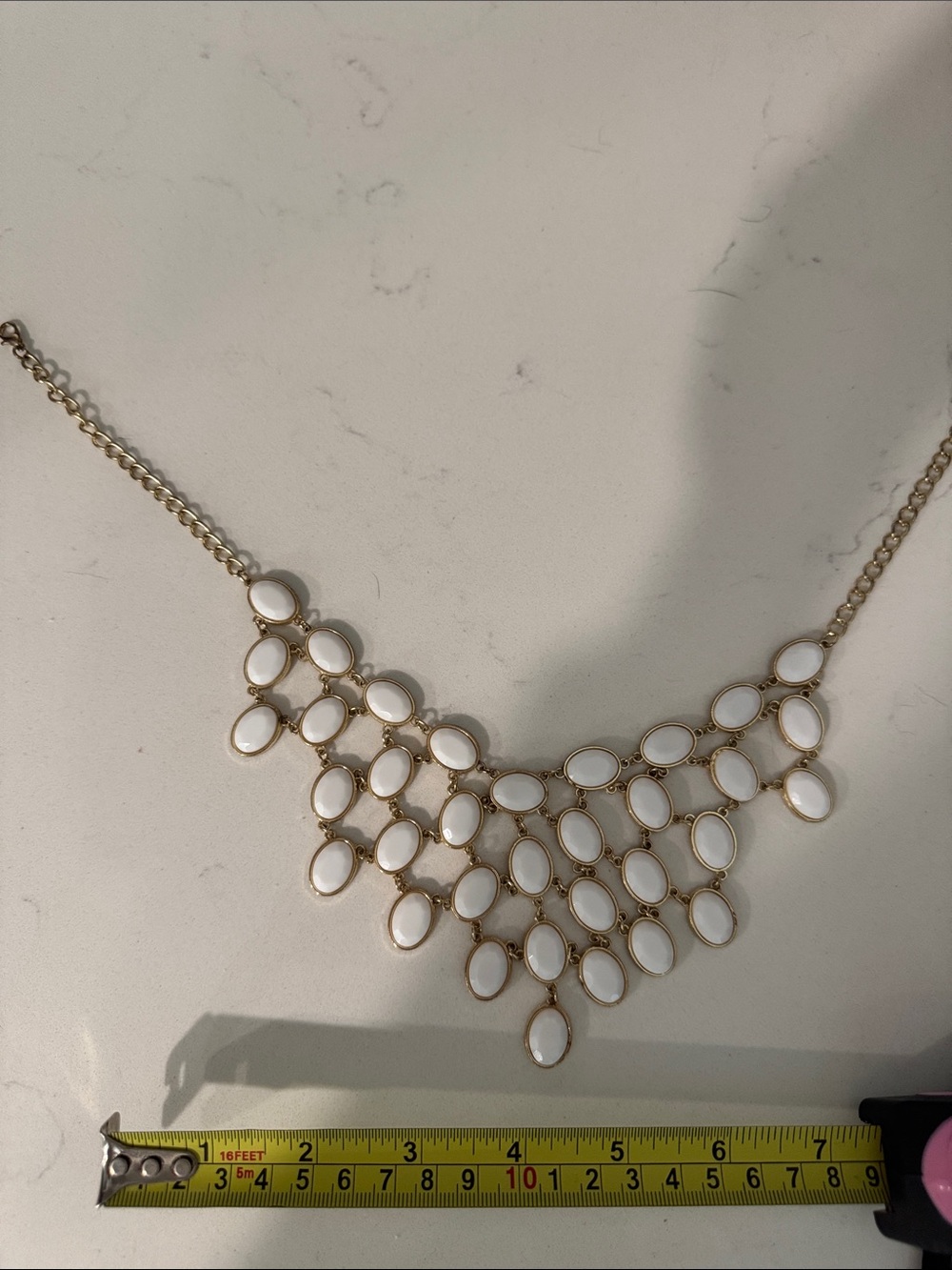White Necklace - Picture 6 of 6